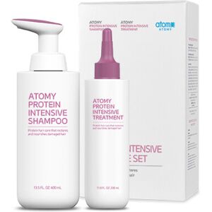 Atomy Protein Intensive Shampoo 400ml Treatment 200ml Damaged Hair Care K-Beauty Atomy Protein Intensive Shampoo 400ml Treatment 200ml Damaged Hair Care K-Beauty
