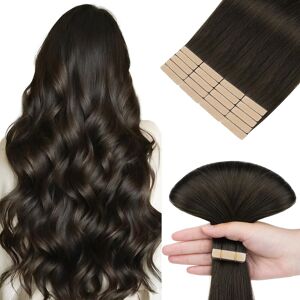 Hotbanana Tape In Hair Extensions, 22 Inch 10pcs 30g Dark Brown Tape Hair Exten Hotbanana Tape In Hair Extensions, 22 Inch 10pcs 30g Dark Brown Tape Hair Exten
