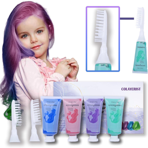 Does Not Apply Hair Chalk 4 Colours, Hair Chalk For Girls And Adults, Temporary Hair Colour Set Does Not Apply Hair Chalk 4 Colours, Hair Chalk For Girls And Adults, Temporary Hair Colour Set