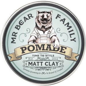 Mr Bear Family Matte Hair Pomade For Men – Medium Hold Water Based Mens Hair Styling Pomade Mr Bear Family Matte Hair Pomade For Men – Medium Hold Water Based Mens Hair Styling Pomade