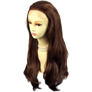 Wiwigs Beautiful French Lace Front Wig Layered Wavy Brown & Red Long Wigs Wiwigs Beautiful French Lace Front Wig Layered Wavy Brown & Red Long Wigs
