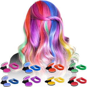 Does Not Apply Hair Chalks For Girls, Pack Of 8 Washable Hair Chalks For Children, Portable Non Does Not Apply Hair Chalks For Girls, Pack Of 8 Washable Hair Chalks For Children, Portable Non