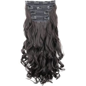 Caisha Xxl 24\" 4 Pcs Full Head Set Clip In Hair Extensions Hairpiece Heat-Resis Caisha Xxl 24\" 4 Pcs Full Head Set Clip In Hair Extensions Hairpiece Heat-Resis
