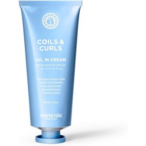 Maria Nila Coils & Curls Oil-In-Cream, 100 Ml, For Curly & Wavy Hair, Jojoba Oi Maria Nila Coils & Curls Oil-In-Cream, 100 Ml, For Curly & Wavy Hair, Jojoba Oi