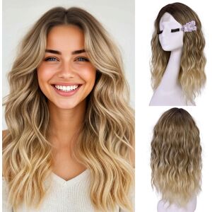 Lizzyhair Lizzy Short Wavy Wig 18 Inch Middle Part Curly Wavy Bob Wigs For Women Natural Lizzyhair Lizzy Short Wavy Wig 18 Inch Middle Part Curly Wavy Bob Wigs For Women Natural