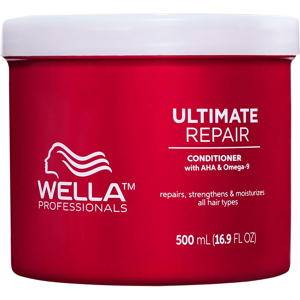 Wella Professionals Ultimate Repair Conditioner For Damaged Hair, With Ahas And Wella Professionals Ultimate Repair Conditioner For Damaged Hair, With Ahas And