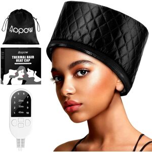 Aopow Quality Upgraded Hair Cap Treatment Steamer For Deep Conditioning - Therma Aopow Quality Upgraded Hair Cap Treatment Steamer For Deep Conditioning - Therma