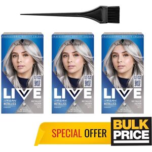 Schwarzkopf U71 Metallic Urban Silver Hair Dye - Long-lasting Vibrant Color Schwarzkopf U71 Metallic Urban Silver Hair Dye - Long-lasting Vibrant Color
