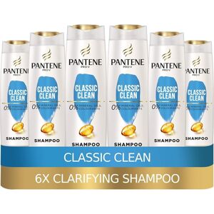 Pantene Pro-V Classic Clean Shampoo 6 X 500ml Bottles For Normal Hair Care Pantene Pro-V Classic Clean Shampoo 6 X 500ml Bottles For Normal Hair Care