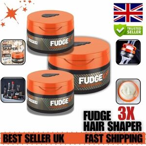 Fudge Professional Hair Shaper, Hair Wax, Hair Styling Paste For Men 75 G 3 Pack Fudge Professional Hair Shaper, Hair Wax, Hair Styling Paste For Men 75 G 3 Pack