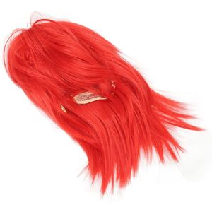 Care+ red Men Wig Wolf Cut Wig Straight Short Hair Pieces For Festival Cosplay Show Care+ red Men Wig Wolf Cut Wig Straight Short Hair Pieces For Festival Cosplay Show
