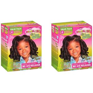 2x African Pride Dream Kids Olive Miracle 4-Touch-Up Relaxer Regular 2x African Pride Dream Kids Olive Miracle 4-Touch-Up Relaxer Regular