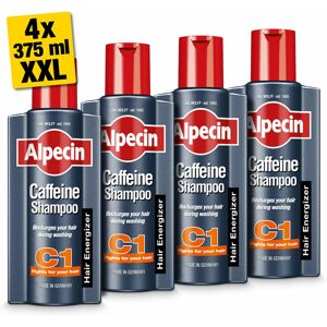 Alpecin Caffeine Shampoo C1 Xxl 4x 375ml Natural Hair Growth Shampoo For Men Alpecin Caffeine Shampoo C1 Xxl 4x 375ml Natural Hair Growth Shampoo For Men