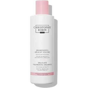 Christophe Robin Delicate Volumising Shampoo With Rose Extracts 250ml Christophe Robin Delicate Volumising Shampoo With Rose Extracts 250ml