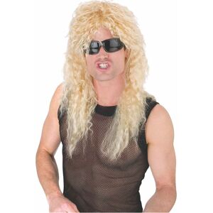 Fun World Headbanger 80s Heavy Metal Rock Star Rocker Blonde Adult Mens Costume Wig Fun World Headbanger 80s Heavy Metal Rock Star Rocker Blonde Adult Mens Costume Wig