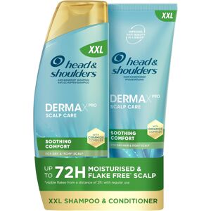 Head & Shoulders Anti Dandruff Shampoo Dermaxpro Dry Scalp Shampoo 500ml + Head Head & Shoulders Anti Dandruff Shampoo Dermaxpro Dry Scalp Shampoo 500ml + Head