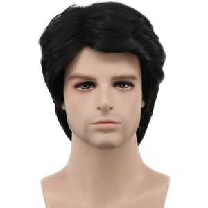 Karlery Men'S Short Curly Fluffy Black Wig - Halloween Costume, Cosplay, Party Karlery Men'S Short Curly Fluffy Black Wig - Halloween Costume, Cosplay, Party