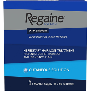 REGAINE For Men Extra Strength Scalp Solution, Hereditary Hair Loss Treatment Wi REGAINE For Men Extra Strength Scalp Solution, Hereditary Hair Loss Treatment Wi