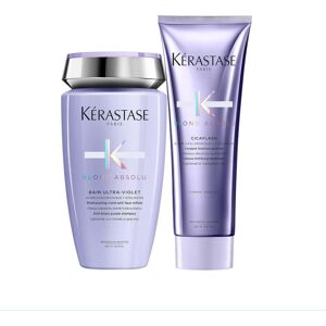 Kérastase Blond Absolu, Anti-Brass Purple Shampoo, Toning, For Cool Blondes & Kérastase Blond Absolu, Anti-Brass Purple Shampoo, Toning, For Cool Blondes &