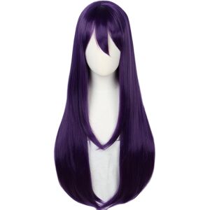 Linfairy Long Purple Wig Halloween Cosplay Wig For Women 85cm Linfairy Long Purple Wig Halloween Cosplay Wig For Women 85cm
