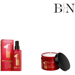 Revlon Uniq One All In One Treatment Original 150ml & Uniq One Super10r Hair Mask 300ml Revlon Uniq One All In One Treatment Original 150ml & Uniq One Super10r Hair Mask 300ml
