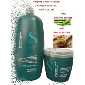 Alfaparf Milano Alfaparf Semi Dilino Reconstruction Reparative Shampoo & Hair Mask(For Damaged) Alfaparf Milano Alfaparf Semi Dilino Reconstruction Reparative Shampoo & Hair Mask(For Damaged)