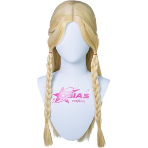 Osias Marcille Donato Wig Long Golden With Braids Synthetic Heat Resistant Hair Osias Marcille Donato Wig Long Golden With Braids Synthetic Heat Resistant Hair