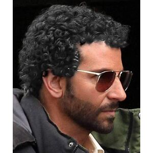 salaibs Afro Black Wigs For Men 80s Short Curly Elf Wig Synthetic Fiber Disco Cosplay W salaibs Afro Black Wigs For Men 80s Short Curly Elf Wig Synthetic Fiber Disco Cosplay W