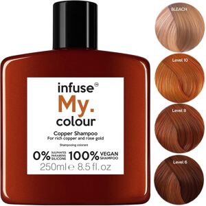 Care+ Infuse My. Colour Copper Shampoo 250ml To Maintain Brightness Of Coloured Hair Care+ Infuse My. Colour Copper Shampoo 250ml To Maintain Brightness Of Coloured Hair