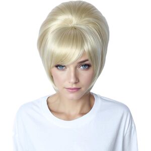 Linfairy 1960s Short Beehive Wig Perfect For Halloween Party Cosplay Bauffant W Linfairy 1960s Short Beehive Wig Perfect For Halloween Party Cosplay Bauffant W