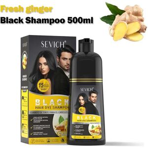 Does Not Apply Black Hair Dye Shampoo With Rosemary, 500ml, Plant-Based, P Does Not Apply Black Hair Dye Shampoo With Rosemary, 500ml, Plant-Based, P