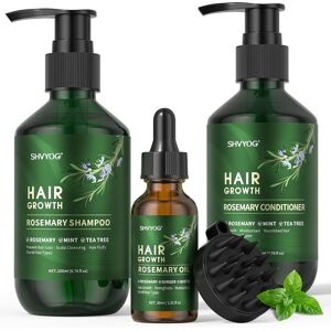 Care+ Rosemary Shampoo Conditioner Set, Rosemary Hair Growth Oil With Mint Biotin, Org Care+ Rosemary Shampoo Conditioner Set, Rosemary Hair Growth Oil With Mint Biotin, Org