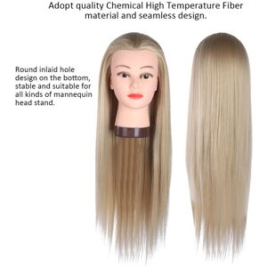 Hairdressing Training Styling Practice Colors Wig Dummy Mannequin Head With Cut Hairdressing Training Styling Practice Colors Wig Dummy Mannequin Head With Cut