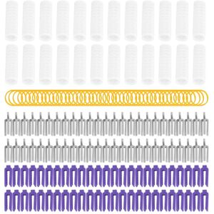 Sodial 3x(Big Size 24pcs/set Salon Nylon Hook & Loop Hair Rollers Set Hair Root9910 Sodial 3x(Big Size 24pcs/set Salon Nylon Hook & Loop Hair Rollers Set Hair Root9910