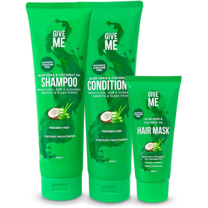 Does Not Apply Cosmetics, Shampoo And Conditioner Sets, With Hair Mask, Aloe Vera & Coconut Oil Does Not Apply Cosmetics, Shampoo And Conditioner Sets, With Hair Mask, Aloe Vera & Coconut Oil
