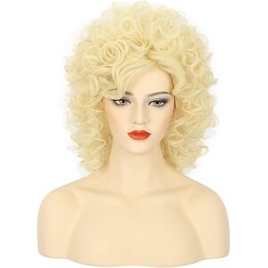 Karlery Singer Wig Long Blonde Wave Halloween Party Fashion Accessory Costume W Karlery Singer Wig Long Blonde Wave Halloween Party Fashion Accessory Costume W