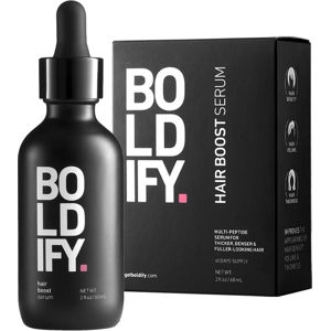 Boldify Hair Growth Serum, All Natural Scalp Treatment, Contains 30 Natural Hair Booster Boldify Hair Growth Serum, All Natural Scalp Treatment, Contains 30 Natural Hair Booster