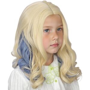 Linfairy Long Blonde Blue Curly Wig Costume Halloween Party Wigs For Women (Sma Linfairy Long Blonde Blue Curly Wig Costume Halloween Party Wigs For Women (Sma