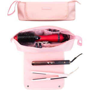 Angenil Hair Tools Travel Bag With Interior Pockets, Haircare Tool Storage Bag A Angenil Hair Tools Travel Bag With Interior Pockets, Haircare Tool Storage Bag A