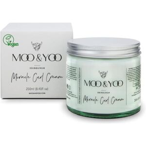 Moo & Yoo Miracle Curl Cream Men And Women - Marula Oil & Shea Butter - Curling Moo & Yoo Miracle Curl Cream Men And Women - Marula Oil & Shea Butter - Curling