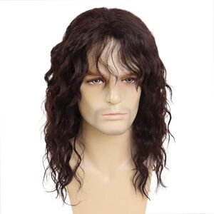 Gnimegil Long Brown Wigs For Men Synthetic Layered Wavy Cosplay Party Wig 70s 8 Gnimegil Long Brown Wigs For Men Synthetic Layered Wavy Cosplay Party Wig 70s 8