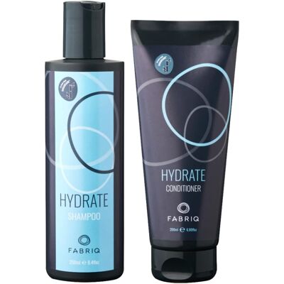 Fabriq Hydrate Shampoo 250ml & Conditioner 200ml Duo For Dry, Coarse Or Damaged Fabriq Hydrate Shampoo 250ml & Conditioner 200ml Duo For Dry, Coarse Or Damaged