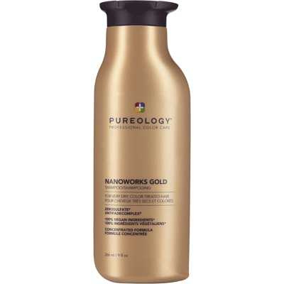 Care+ Pureology Nanoworks Gold, Shampoo, For Fine, Very Dry, Colour-Treated Hair, Rene Care+ Pureology Nanoworks Gold, Shampoo, For Fine, Very Dry, Colour-Treated Hair, Rene