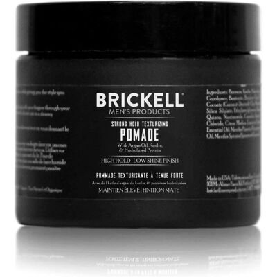 Brickell Men'S Products Brickell Men'S Strong Hold Texturizing Pomade For Men, Natural And Organic, Pli Brickell Men'S Products Brickell Men'S Strong Hold Texturizing Pomade For Men, Natural And Organic, Pli
