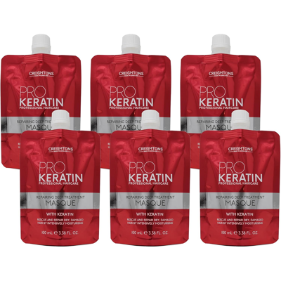 Branded Creighton’s 6 X 100ml Multipack Pro Keratin Repairing Deep Treatment Hair Masque Branded Creighton’s 6 X 100ml Multipack Pro Keratin Repairing Deep Treatment Hair Masque