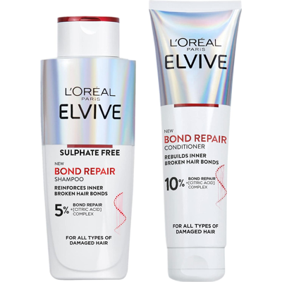 Does Not Apply L’oreal Paris Elvive Bond Repair Routine Set For Damaged Hair, Shampoo 200ml And Does Not Apply L’oreal Paris Elvive Bond Repair Routine Set For Damaged Hair, Shampoo 200ml And