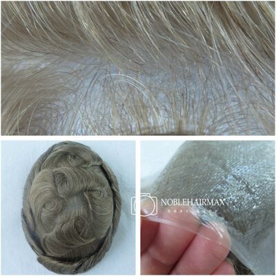 Noble Hair Plus Natural Hairline Micro Thin Skin Toupee Hair Replacement For Men Wig Hairpiece Noble Hair Plus Natural Hairline Micro Thin Skin Toupee Hair Replacement For Men Wig Hairpiece
