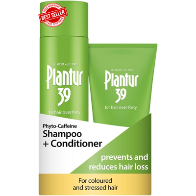Plantur 39 Caffeine Shampoo and Conditioner Set - Supports Hair Growth Plantur 39 Caffeine Shampoo and Conditioner Set - Supports Hair Growth