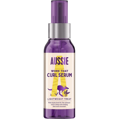 Aussie Work That Curl Hair Serum For Curly Hair, With Australian Jojoba Seed Oil Aussie Work That Curl Hair Serum For Curly Hair, With Australian Jojoba Seed Oil