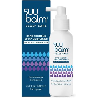 Suu Balm Scalp Care, Rapid Soothing Scalp Relief Spray Moisturiser Treatment, Itchy Scal Suu Balm Scalp Care, Rapid Soothing Scalp Relief Spray Moisturiser Treatment, Itchy Scal